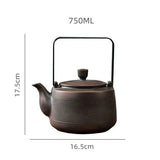 Grande Théière avec Filtre <br> Argile Jianshui 750ml