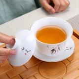 Tasse Théière en Porcelaine <br> Gaiwan 160ml