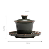Théière Chinoise <br> Email Craquelé 170ml