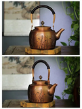 Théière Indienne en Cuivre <br> 1.5L