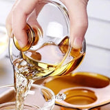 Théière Chinoise <br> Gaiwan en Verre Coloré 170ml