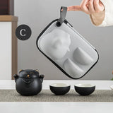 Théière Nomade avec Tasses <br> Chat 200ml