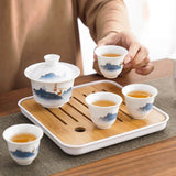 Théière Chinoise <br> Gaiwan Service 130ml