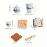 Théière Chinoise <br> Gaiwan Service 130ml