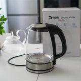 Bouilloire Electrique en Verre <br> Sans Fil 2L