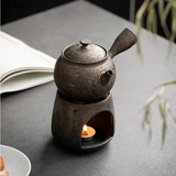 Théière en Grès Vintage <br> +/- réchaud 150ml