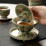 Bol Chinois avec Couvercle <br> Gaiwan 130ml