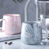 Tasse Marbre <br> Rose ou Gris 380ml