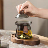Théière en Verre <br> Transparent ou Fumé 300ml