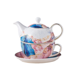 Théière Solitaire en Porcelaine