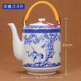 Théière en Porcelaine <br> Grosse 2L à 3.8L