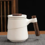 Mug avec Filtre et Couvercle <br> Scandinave 350ml