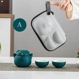 Théière Nomade avec Tasses <br> Chat 200ml