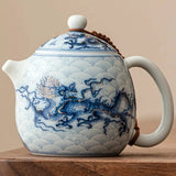 Théière Chinoise Porcelaine