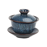 Théière Chinoise <br> Gaiwan émaillé 140ml