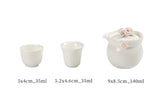 Théière en Porcelaine <br> pour Thé fragile 140ml
