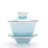 Gaiwan Porcelaine <br> Coloré 140ml