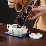 Petit Service à Thé en Porcelaine <br> Théière 120ml