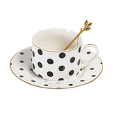 Théière en Porcelaine Blanche et Noire <br> Tea for One 450ml