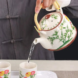 Grande Théière en Porcelaine <br> Chinoise 900ml