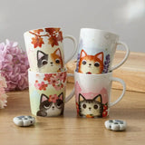 Mug Chat <br> Porcelaine 330ml
