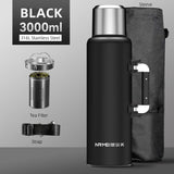 Bouteille Thermos Sans BPA <br> Inox 2L/3L