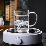 Mug Verre avec filtre <br> et couvercle 400/450ml