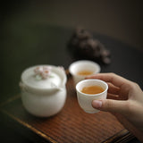 Théière en Porcelaine <br> pour Thé fragile 140ml