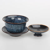Théière Chinoise <br> Gaiwan émaillé 140ml