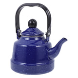 Théière Bouilloire émaillée Bleue