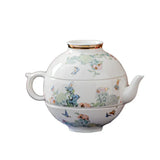 Petit Service à Thé en Porcelaine