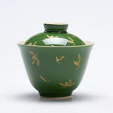 Théière en Porcelaine <br> Gaiwan émeraude 150ml