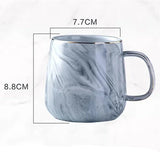 Tasse Marbre <br> Rose ou Gris 380ml