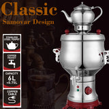 Bouilloire Samovar <br> Electrique 6L / 0.75L