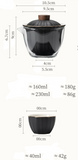 Théière Nomade <br> Petit Service à Thé 160ml
