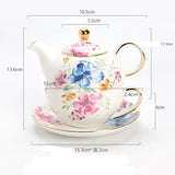 Théière Solitaire <br> Porcelaine 450ml