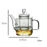 Théière Carrée en Verre <br> 300ml
