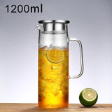 Carafe Verre pour Porte de Frigo <br> Thé Glacé 1L - 1,5L