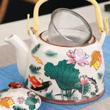 Grande Théière en Porcelaine <br> Chinoise 900ml