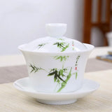 Tasse Théière en Porcelaine <br> Gaiwan 160ml
