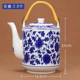 Théière en Porcelaine <br> Grosse 2L à 3.8L