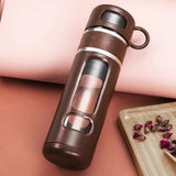 Gourde en Verre avec Infuseur Tasse <br> 520ml (400+120ml)