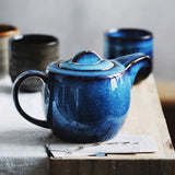 Théière Bleue