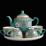 Service à Thé Ancien <br> Porcelaine Chinoise