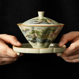 Tasse Chinoise à couvercle