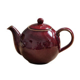 Théière Ronde Rouge