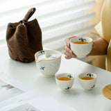 Théière Shiboridashi Hohin <br> seule ou avec tasse(s) 150ml