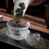 Théière Chinoise <br> Gaiwan en Verre 140ml