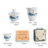 Théière Chinoise <br> Gaiwan Service 130ml