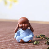 Tea Pet Petit Bouddha <br> en Terre Cuite